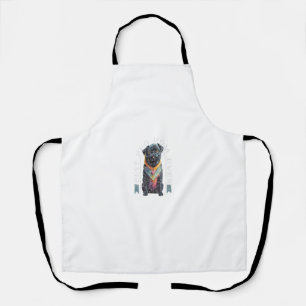 Best Black Pug Mum Ever Pugs Owner Pug Lovers Pug  Apron
