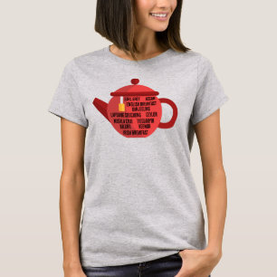 Best Black Teas Teapot T-Shirt