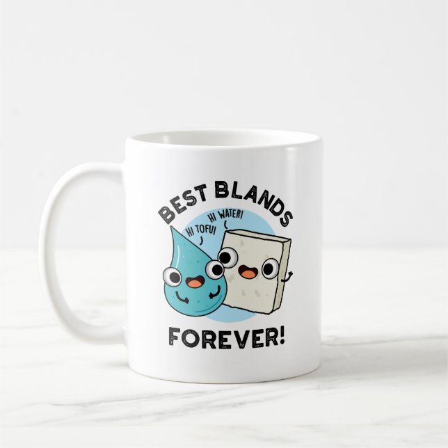 Best Blands Forever Funny BFF Pun  Coffee Mug (Left)