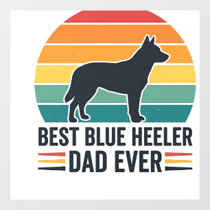 Best Blue Heeler Dad Ever Vintage Dog Dad Design_1