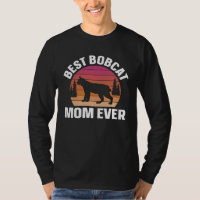 Best Bobcat Mom Retro Animal
