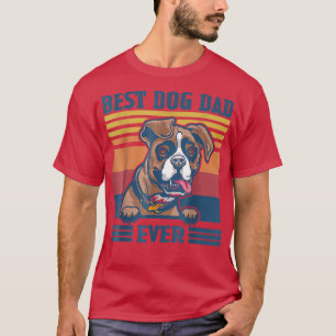 Best Boer Dad Ever Funny Dog Dad Father's Day T-Shirt