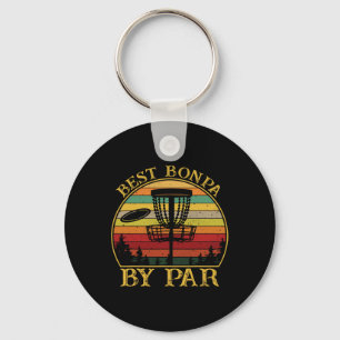 Best Bonpa By Par Funny Disc Golfing Grandpa Key Ring