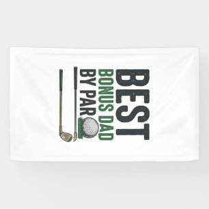 Best Bonus Dad by Par Golf Shirt Design_1 Banner