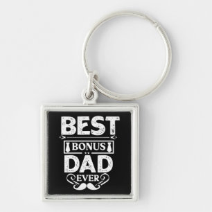 Best Bonus Dad Ever Key Ring