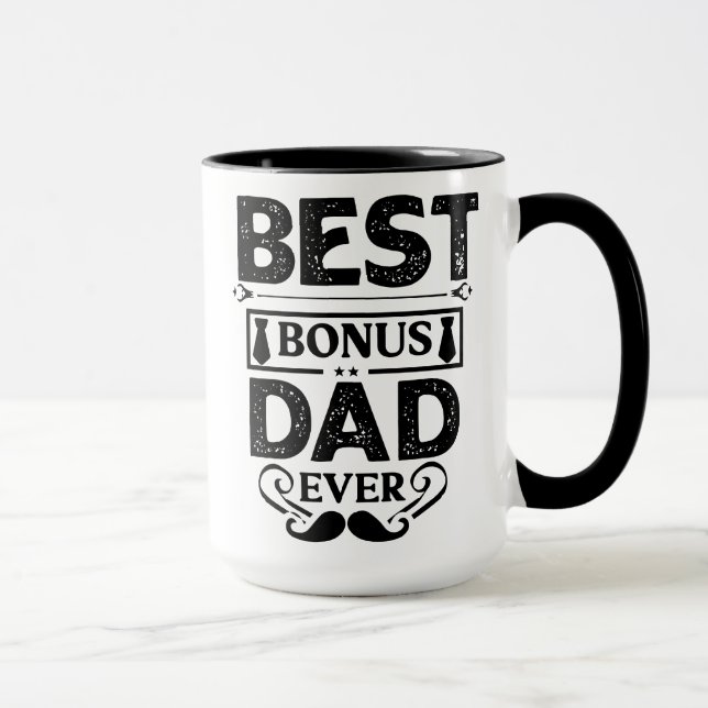 Best Bonus Dad Ever Mug (Right)