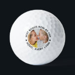 Best BONUS MOM By Par Personalised Photo Golf Balls<br><div class="desc">Best Bonus Mum By Par ... Two of your favourite things , golf and your kids ! Now you can take them with you as you play 18 holes . Customise these golf balls with your childs favourite photo and name . Whether it's a birthday, mothers day or Christmas, these...</div>