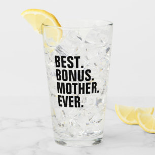 Best Bonus Mother Ever Personalised Photo Glass