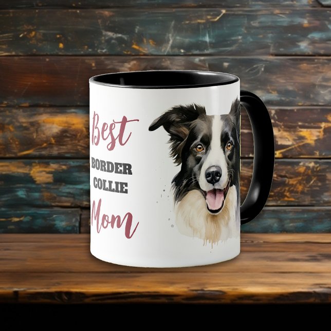 Best Border Collie Dog Mum Mug (Creator Uploaded)