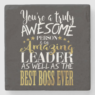 Best Boss Appreciation Gift Coaster