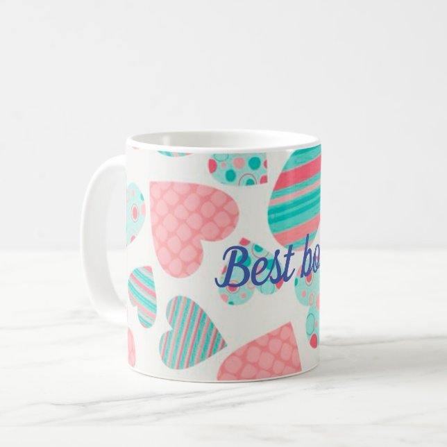 Best boss coffee mug (Front Left)