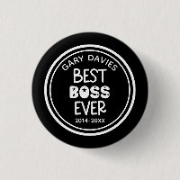 Best Boss Ever Button