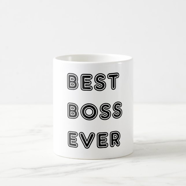 Best Boss Ever Coffee Mug (Center)