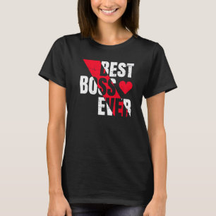 Best Boss Ever Entrepreneur Businessman Boss Day P T-Shirt