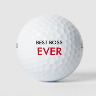 Best Boss Ever Golf Balls