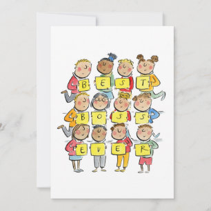 Best Boss Ever Invitation