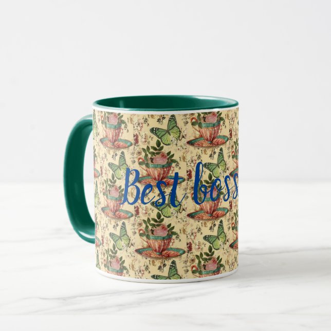 Best boss ever mug (Front Left)