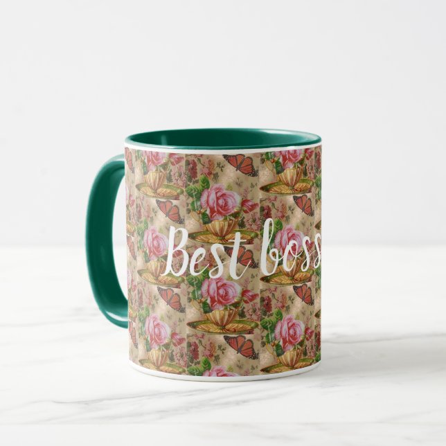 Best boss ever mug (Front Left)