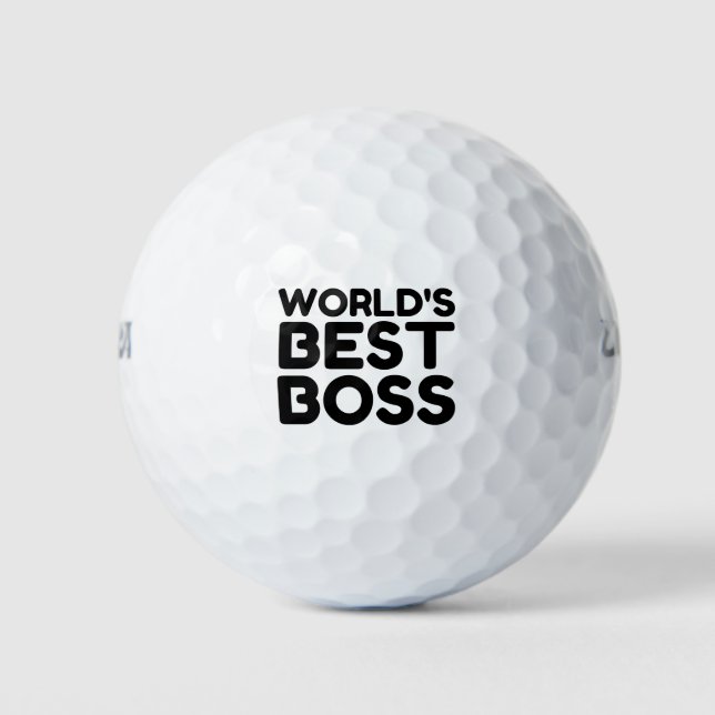 BEST BOSS GOLF BALLS (Front)
