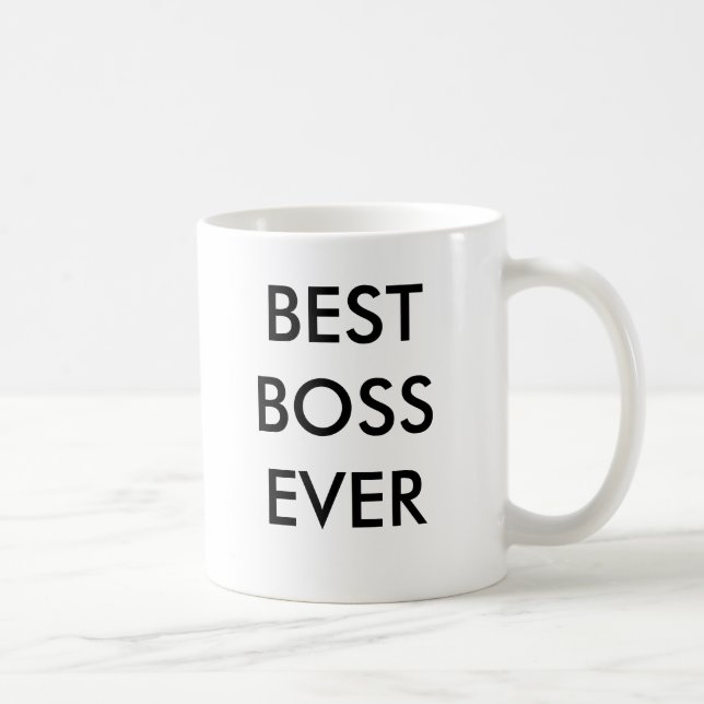 BEST BOSSEVER COFFEE MUG (Right)