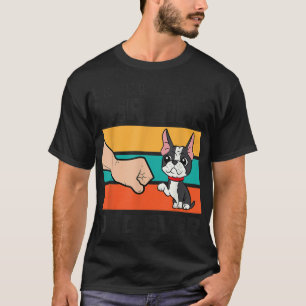 Best Boston Terrier Dad Ever Funny Boston Terrier T-Shirt