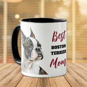 Best Boston Terrier Dog Mum Mug
