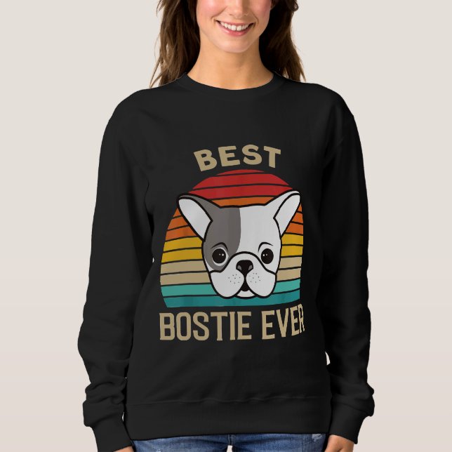 Best Boston Terrier  For Men Sweatshirt (Front)