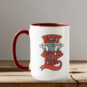 Best Bowler Ever Bowling Fan Mug