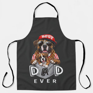 Best Boxer Dad Ever Apron