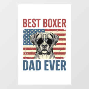Best Boxer Dad Ever Vintage Dog