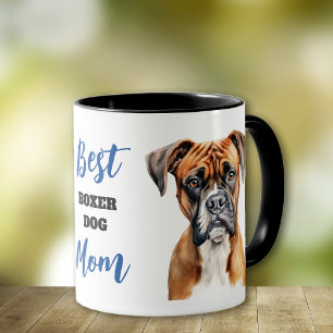 Best Boxer Dog Mum Mug