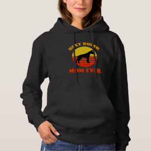 Best Boxer Mama Mum Ever Dog Puppy  Mother's Day Hoodie