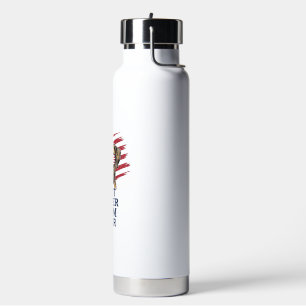 Best Boxer Mum Ever Patriotic Dog Shirt Design_1 Water Bottle