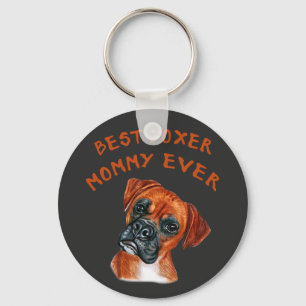 Best Boxer mummy ever Key Ring