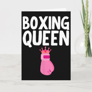 Best Boxing Art For Girls Women Gloves Boxing Spor Card