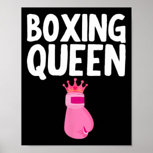 Best Boxing Art For Girls Women Gloves Boxing Spor Poster
