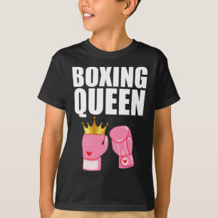 Best Boxing Art For Girls Women Gloves Boxing Spor T-Shirt