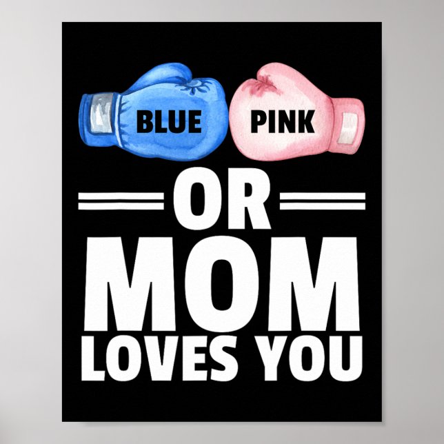 Best Boxing Art For Kids Men Women Gloves Boxing S Poster (Front)