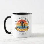Best Boyfriend By Par Golf Lover Custom Photo Mug<br><div class="desc">Retro Best Boyfriend By Par design you can customise for dad, stepfather, grandpa or any golf enthusiast who's also a dad. Perfect gift for the best father, step daddy or grandfather ever who loves club sports or golfing. The text "BEST BOYFRIEND BY PAR" can be customised with any moniker by...</div>