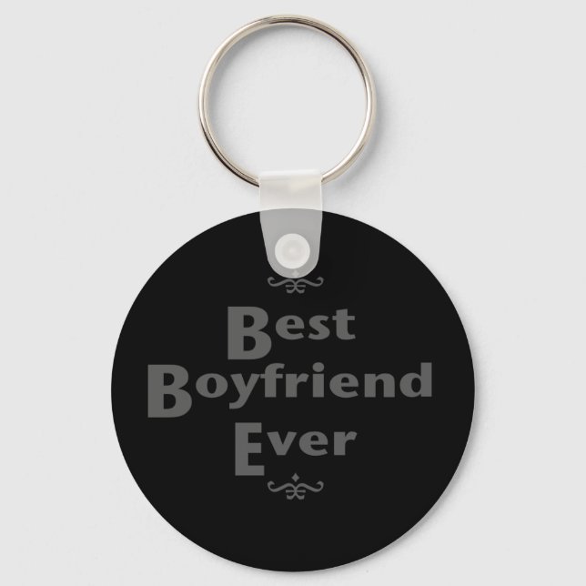 Best boyfriend ever key ring (Front)