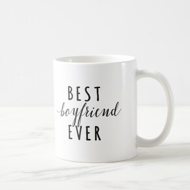 Best Boyfriend Ever mug, coffee mug (Right)
