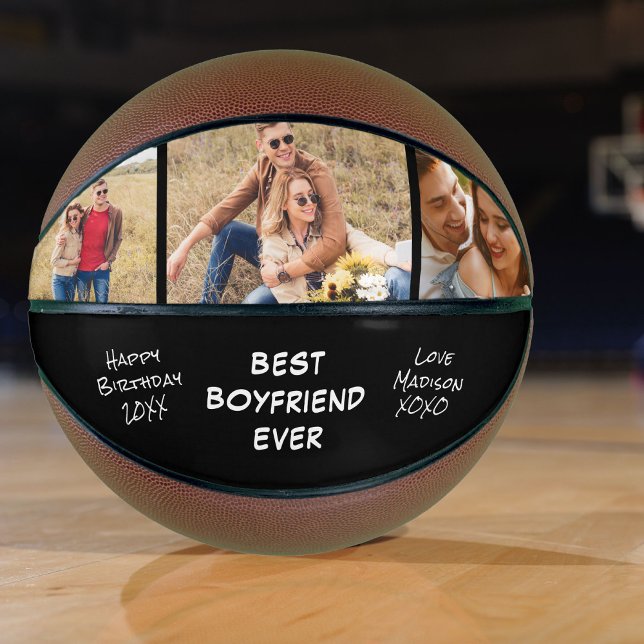 Best Boyfriend Ever Photo Back Basketball (Creator Uploaded)