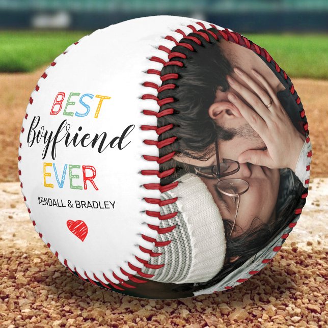 Best Boyfriend Ever Photo Baseball (Creator Uploaded)