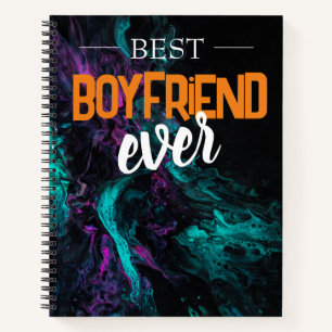 Best Boyfriend Ever Valentines Day Sweetheart Notebook