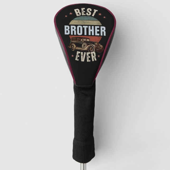 BEST BROTHER EVER  GOLF HEAD COVER (Front)