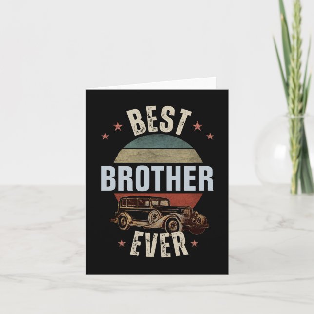 BEST BROTHER EVER  INVITATION (Front)