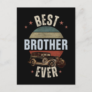 BEST BROTHER EVER  POSTCARD