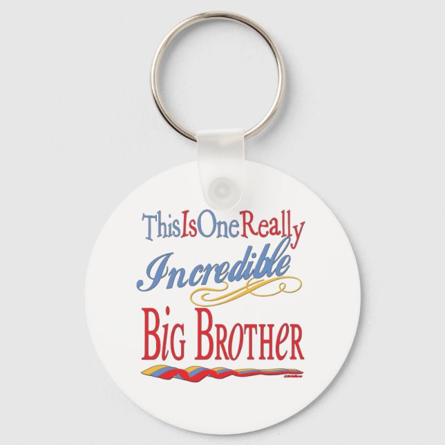Best Brother Gifts Key Ring (Front)