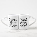 Best Bubbe Zayde Ever Coffee Mug Set<br><div class="desc">These adorable heart shaped mugs that fit together would be perfect for your Bubbe and Zayde.  They would also make a super cute way to announce that a baby is on the way!</div>