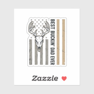 Best Buckin Dad Deer Hunting Vintage Shirt Design_